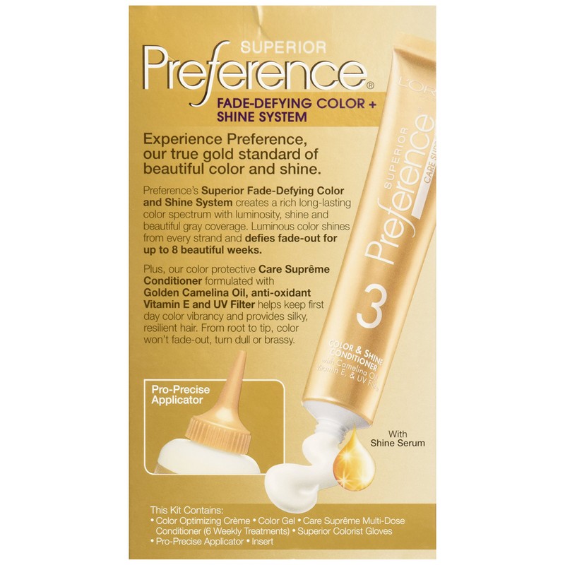 L'Oreal Preference #4 Dark Brown, 1 ct