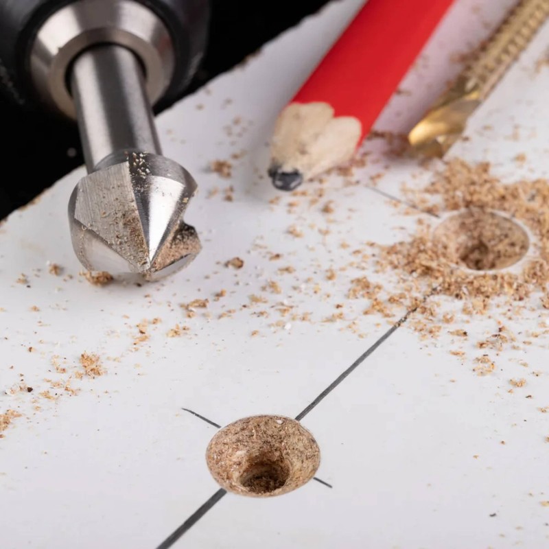 Dekton 3pc Hand Countersink Set-3 in 1 Design| Complete with