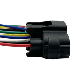 Throttle Body Connector 6-Way Pigtail, 6-Pin TPS Throttle Position Sensor Repair Connector - 90980-11858