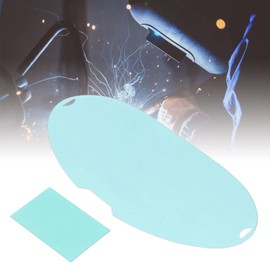 Screen Replacement Lens, 5Pcs Large Viewing Screen Replacement Lens, Welding Helmet, Compression Resistance PC Welding Replacement Lens for Welder