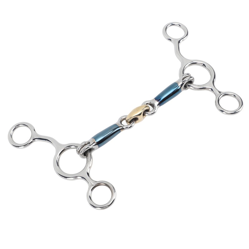 125mm Professional Snaffle Bit Stainless Steel Horse Mouth Bit Horse