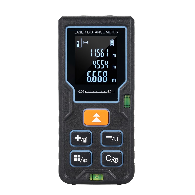 Laser Measure 80m/262ft Laser Distance Meter Portable Laser Measurement Tool
