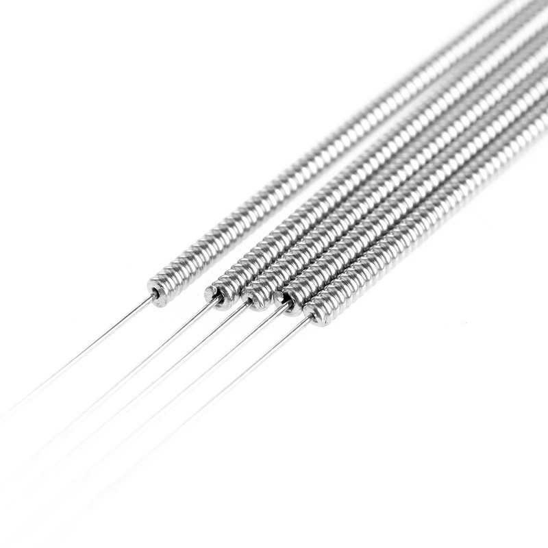 5-Pack 0.2mm Needle Drill Bits, MUXSAM 3D Printer Nozzle Cleaning