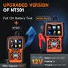 FOXWELL NT301 Plus 2-in-1 OBD2 Scanner Battery Tester, Professional Check
