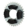 420 32T 50mm Rear Sprocket with Cushion Rubber Wheel Sprocket