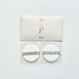 더후 공진향 미 쿠션 퍼프 2매 (종이케이스) The History Of Whoo Gongjinhyang Mi Cushion Puff 2pcs (Paper Case)