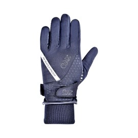 AK New Unisex Winter Wintec Waterproof Equestrian Horse Riding Gloves AKRS-8391 (Black, 2XS)