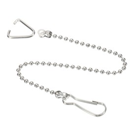 MECCANIXITY Toilet Flappers Chain, 20cm Toilet Handle Lever Lift Flush Replacement Ball Chain Link, 304 Stainless Steel Pack of 6