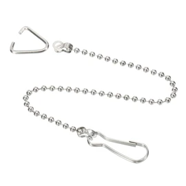 MECCANIXITY Toilet Flappers Chain, 20cm Toilet Handle Lever Lift Flush Replacement Ball Chain Link, 304 Stainless Steel Pack of 6