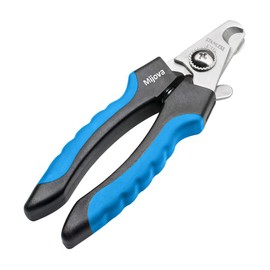 Mijova Nagelknipser für Hunde, professioneller Nagelknipser für Hunde/Katzen, Nagelknipser für Haustiere, mit Sicherheitsschutz, um zu verhindern, dass die Nägel zu stark geschnitten werden,