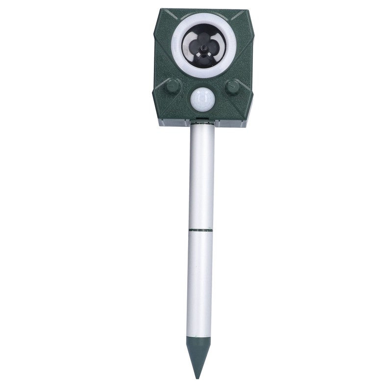 Solar Animal Repeller Smart Ultrasonic Mouse Animal Repellent for Farm