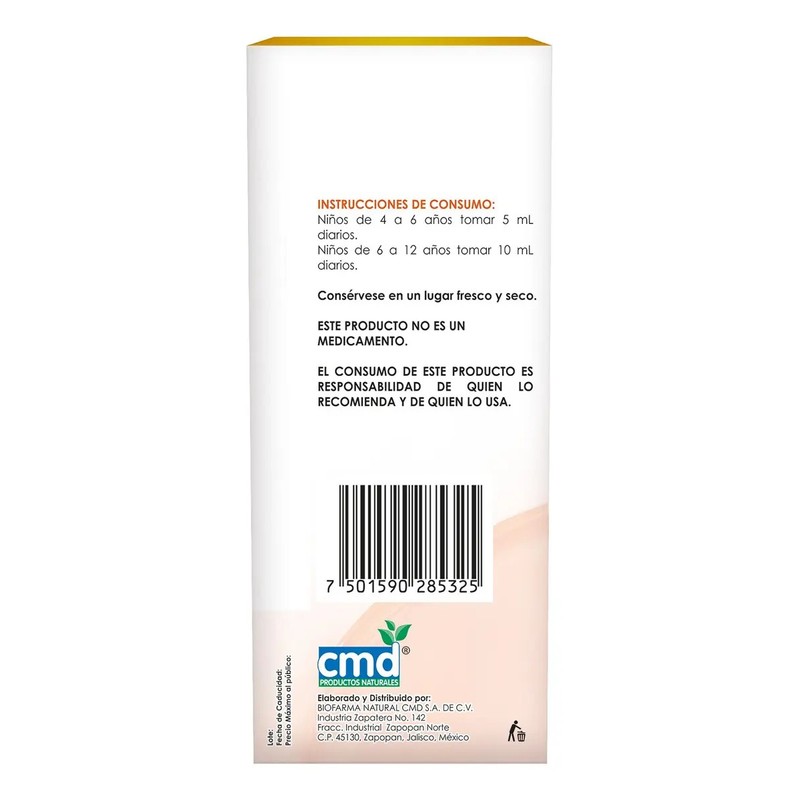 Big Complex Yummi Omega 3, Beta-glucano Jarabe C240ml Cmd Sabor