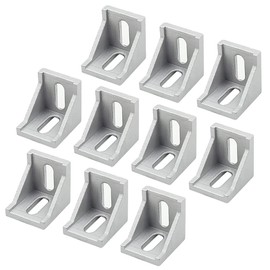 Tsnamay 4040 Inside Corner Bracket Gusset for 4040 Aluminum Extrusion Profile with Slot 8mm-10PCS
