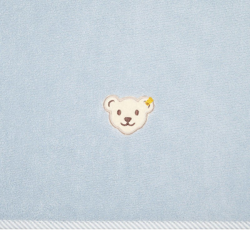 Steiff Unisex Children's Bath Towel, celestial blue