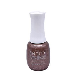 Entity One Color Couture Soak Off Gel Polish - Pretty Paillettes - 0.5oz / 15ml