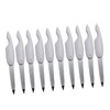 Beavorty 10pcs Portable Folding Nail Files Professional Double-Sided Nail Buffers