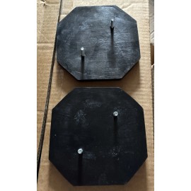 Rotary Lift (QTY:2) Rotary Lift BH-7225-01 Rubber Arm Pads For Challenger Adapter