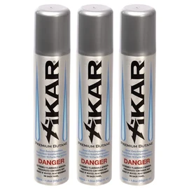 Xikar PUROFINE Premium Butane Fuel Refill with 0 Impurities - Premium Quality Fuel for Jet Flame Lighters and Torches - High Altitude Formula,1.9oz 3 Pack (100ml)