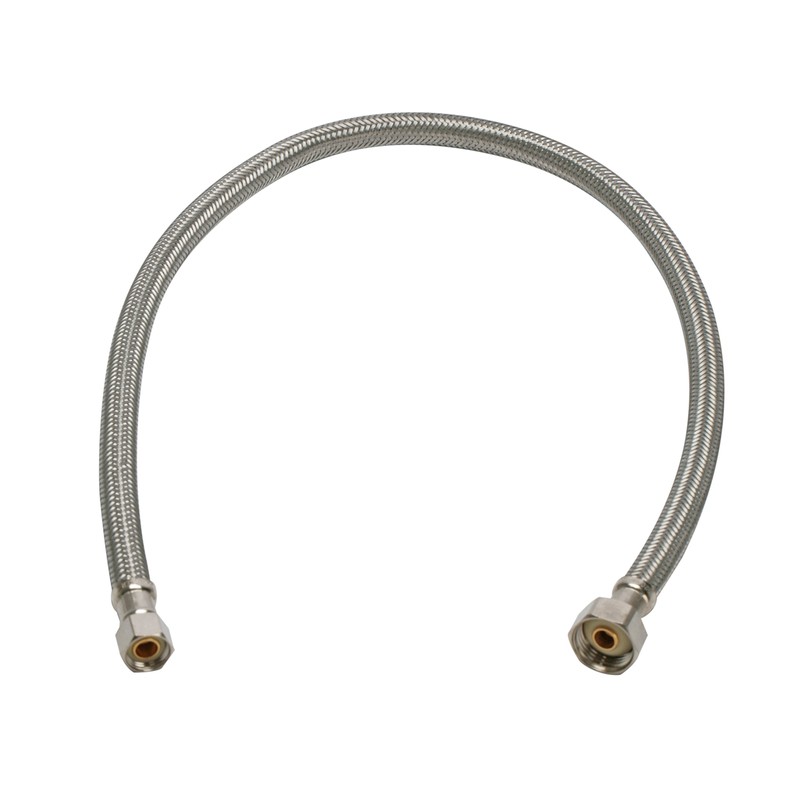 Fluidmaster B1F30 Faucet Connector, Braided Stainless Steel - 3/8 Female