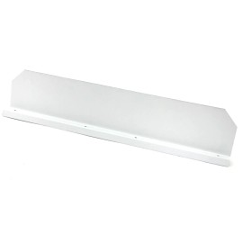 GutterWorks.com GUTTER VALLEY SPLASH GUARD-STRAIGHT (3 CT) - CLAY