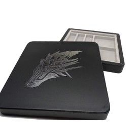 Adventure Box - Combination Dice Tray and Storage Case with Magnetic Lid (Wolf)