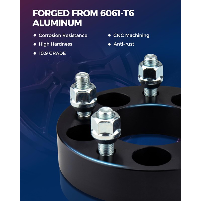 KAX 6x139.7 to 6x135 Wheel Adapters,1.5 inch 6 Lug Centric