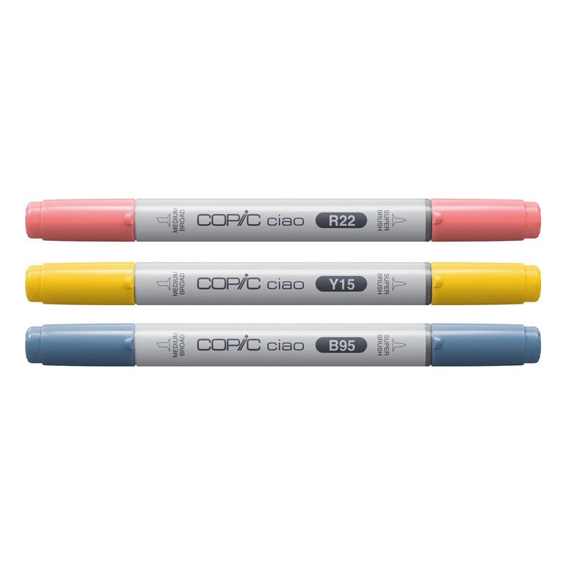 Copic Ciao Layer & Mix Brilliant Palette Marker Set with