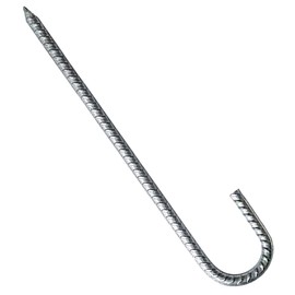 KICHOUSE Heavy Duty Rebar Stakes for Trampoline and Garden Use Galvanized Steel Ground Anchors 10-Pack for Securing Tents and Canopies