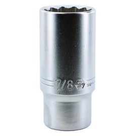 3/8" Drive Deep Socket, 12 Point, 7/8"