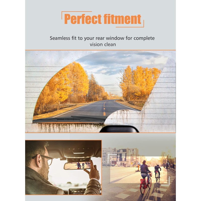 MIKKUPPA Rear Wiper Arm Blade Replacement for Ford Focus Back