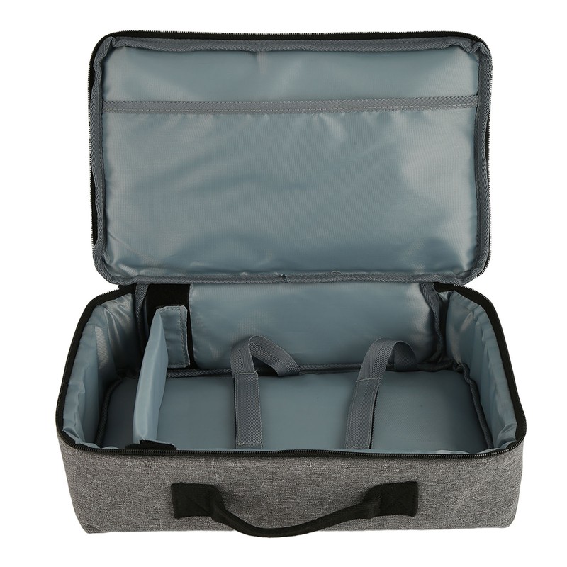 Projector Bag 13.6x7.9x4in Heavy Duty Nylon Portable Projector Carrying Case