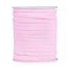 Cheriswelry 21.87 Yards 5mm Flat Nylon Cord Pink Soft Stretch