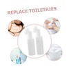 NOLITOY Facial Brush Set 4pcs Women's Cleansing Brush Bottle Pore