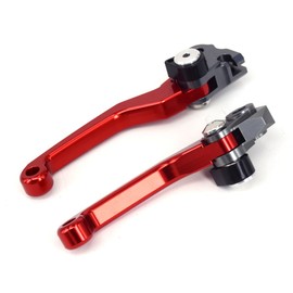Fast Pro Motorcycle Clutch Lever and Brake Lever for CRF250R 2007-2021 CRF450R 2007-2020 CRF250RX 2019-2021 CRF450RX 2017-2020 CRF450RWE 2019