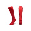 Mitre Men's Prostar Kids Mercury Plain Football Sock, Scarlet, Junior/3-6