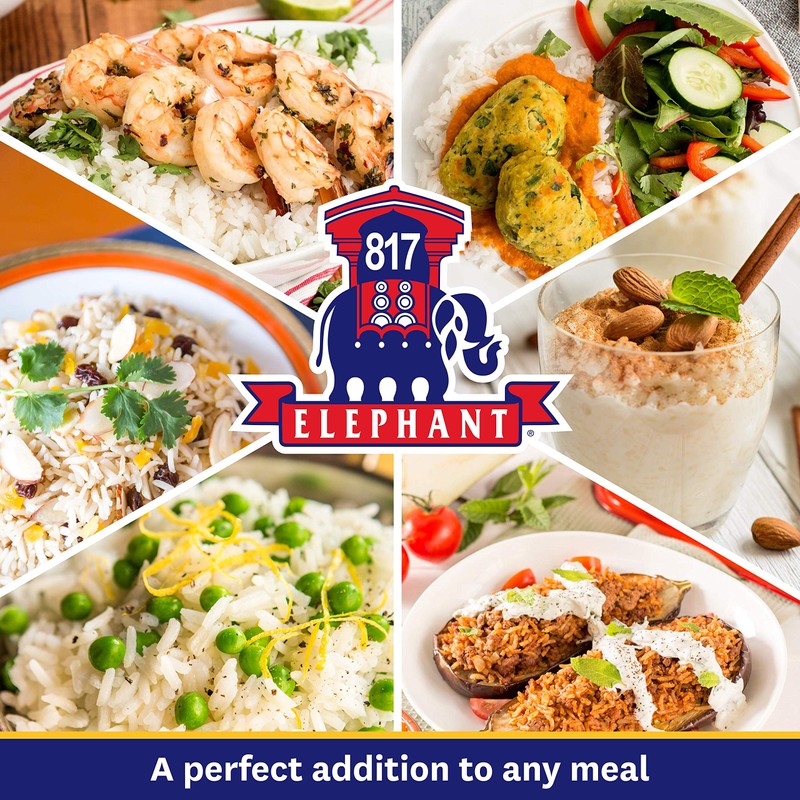 817 Elephant Thai Hom Mali White Jasmine Rice - 15
