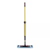 RCP 2132426 Adaptable Flat Mop Kit - Blue Head/Yellow Handle