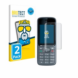 BROTECT Full Cover Protective Film Matt for Gigaset SL800H Pro (Pack of 2) - Full Screen Screen Protector Film, 3D Curved, Anti-Reflection