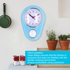 Uadme Wall Clock,9 Inch Quartz Clock 60 Minutes Countdown Timer,Multifunction