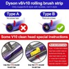 4 Plush Strips Only for Dyson Original V8 V10 Direct