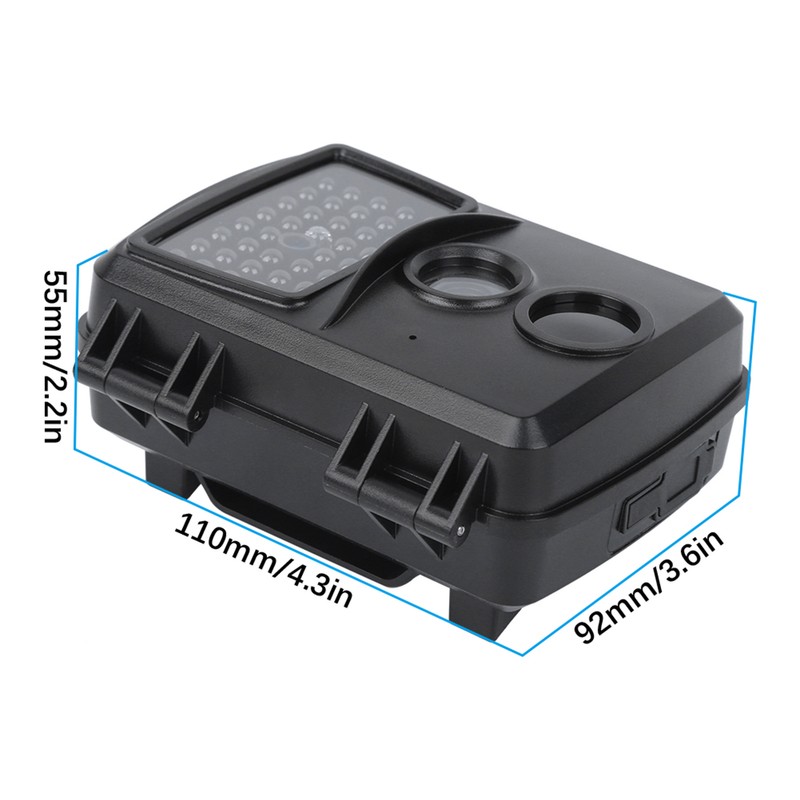 PR600B 12MP Outdoor Camera 38 Infrared Light Surveillance Camera 1080P