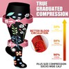 Plus Size Compression Socks for Women and Men-3 pairs Wide