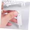 Outanaya 6Pcs Eyebrow Measuring Rulers Precision Eyebrow Calipers for Accurate