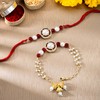 Aheli'S Traditional Legacy Of Rakshabandhan With Pearl Rakhi For Bhaiya