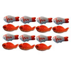 BESPORTBLE 1set Resin Goldfish Decor Realistic Aquarium Ornament for Safe Craft for Tabletop Decoration for Fish Tanks and Fairy Gardens 15pcs