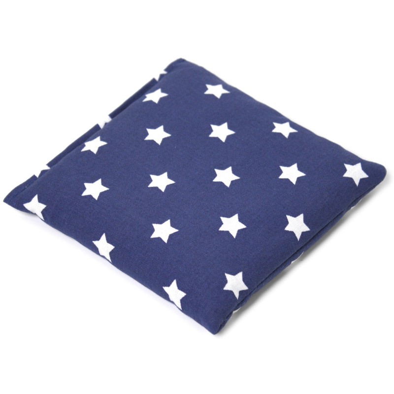 Rapeseed Cushion 12 x 12 cm Stars Blue - Heat