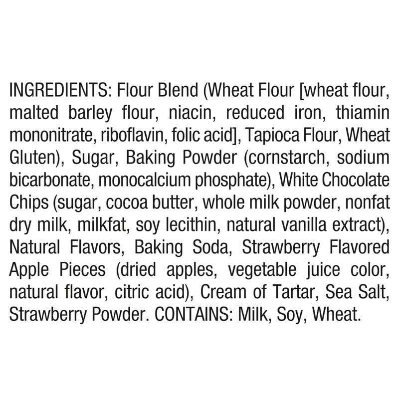 Bob’s Red Mill White Chocolate & Strawberry Pancake/Waffle Mix, 20