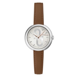 FURLA COSY Dress Watch, Braun, Waterproof