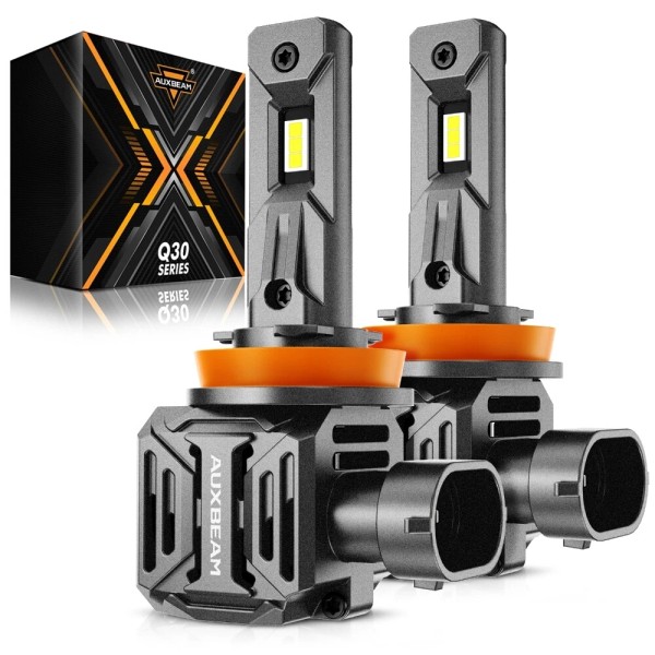 AUXBEAM H8 H9 H11 LED Headlight 6500K Low Beam Bulbs