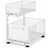 2-Tier Under Sink Organizer for Kitchen & Bathroom – Adjustable
